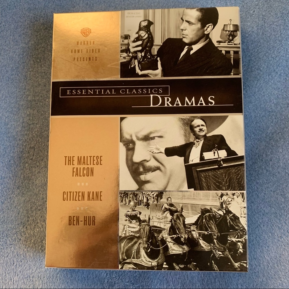 Essential Classics - Dramas (The Maltese Falcon / Citizen Kane / Ben-Hur)